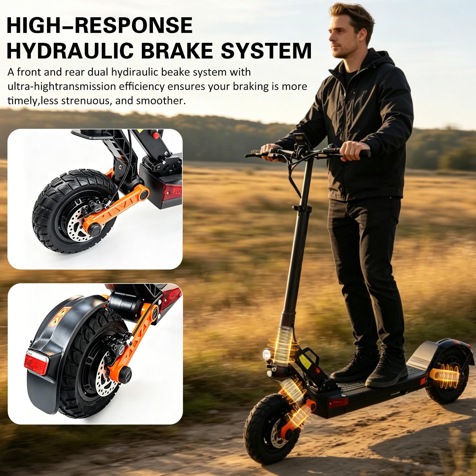 Dual Motor All-Terrain Electric Scooter