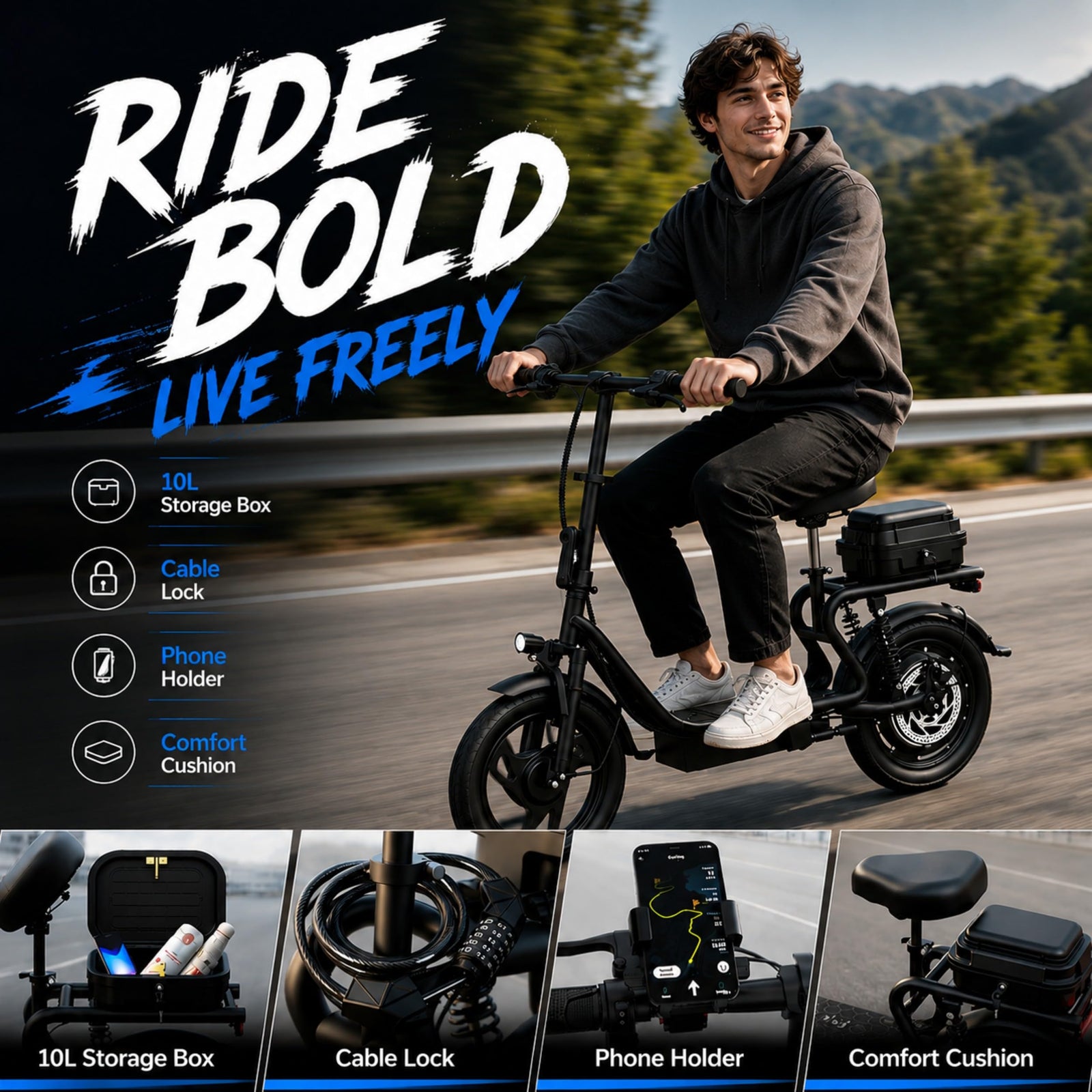 Foldable Commuter Electric Scooter