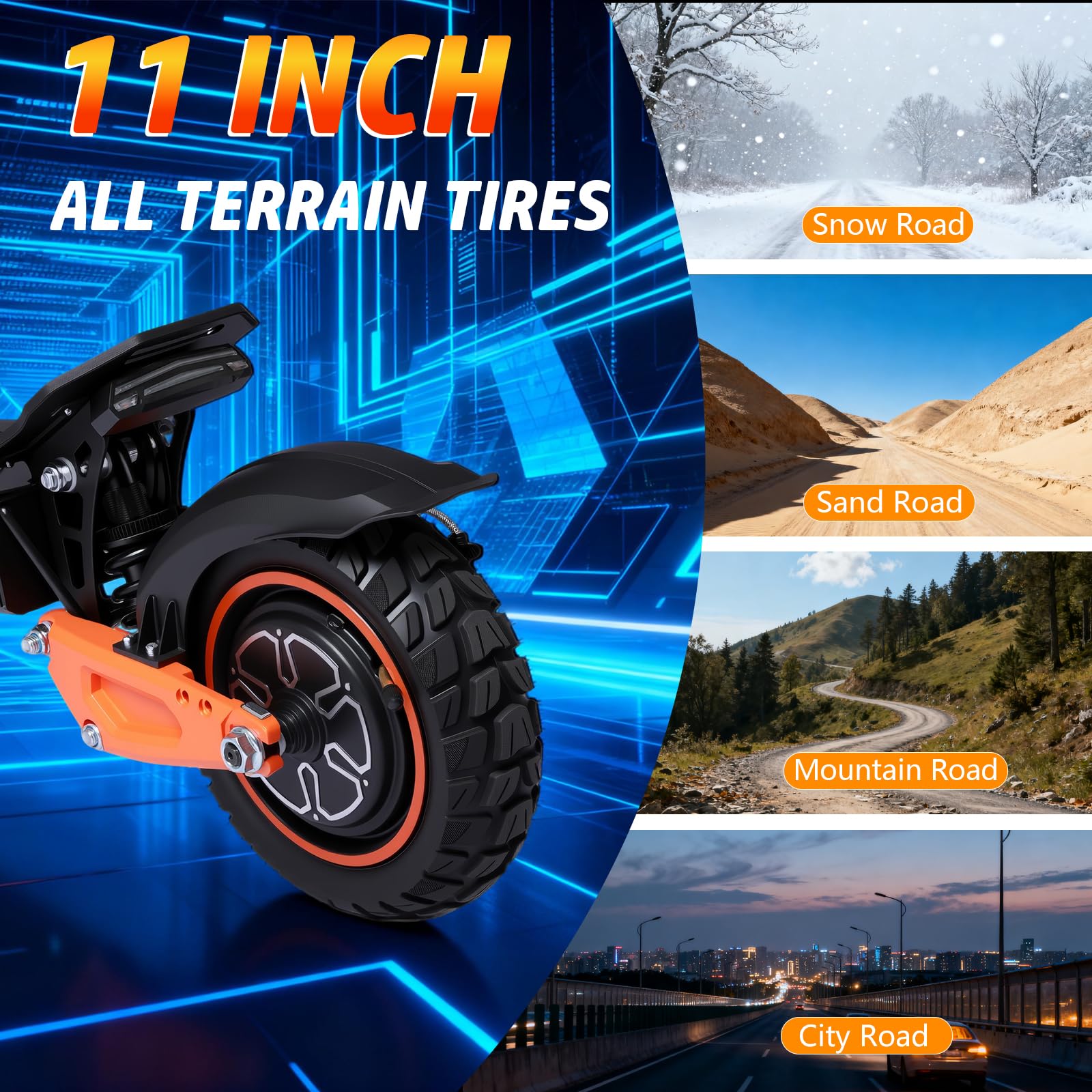 All-Terrain Electric Scooter for Adults