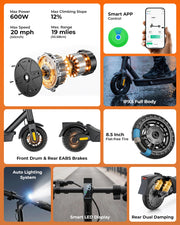 Foldable Commuter Electric Scooter