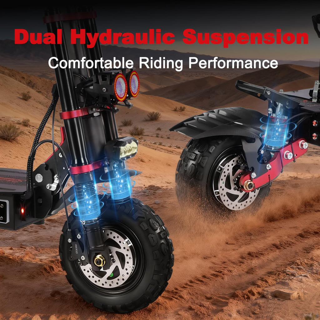 Dual Motor Off-Road Electric Scooter