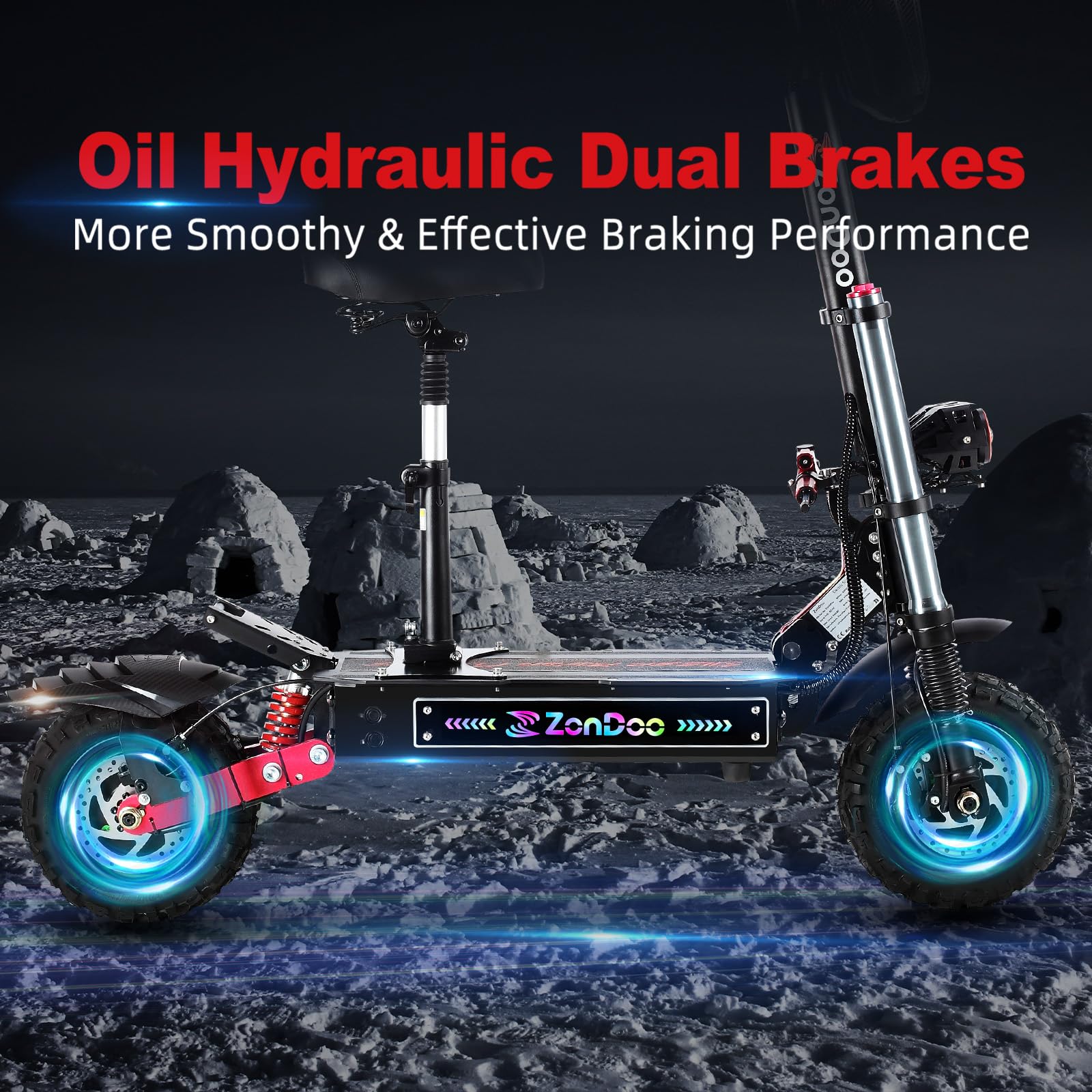 Dual Motor Off-Road Electric Scooter