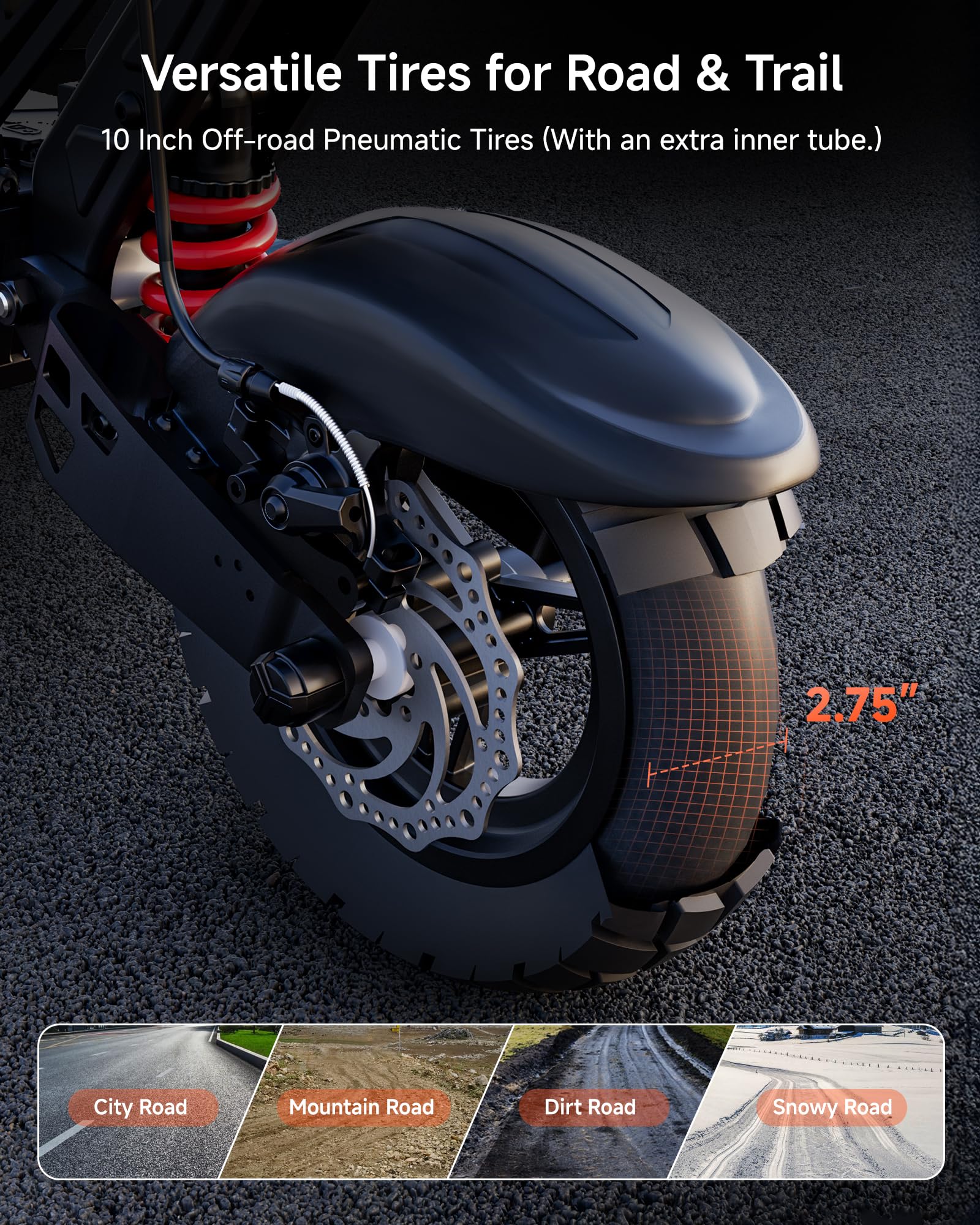 Off-Road Electric Scooter for Adults