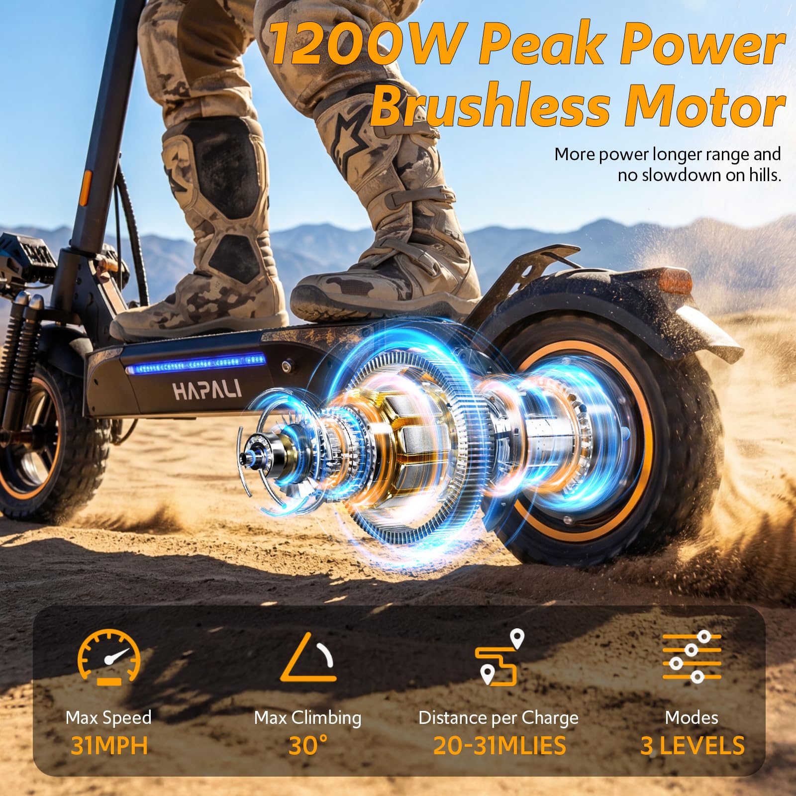 All-Terrain Electric Scooter for Adults