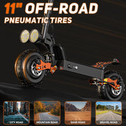 Dual Motor All-Terrain Electric Scooter