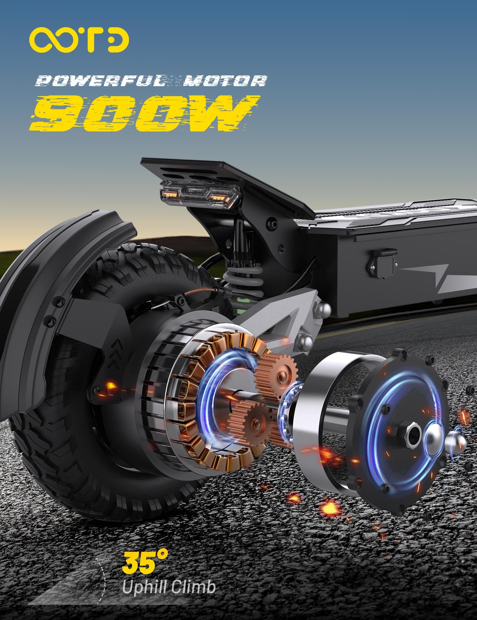 All-Terrain Electric Scooter for Adults