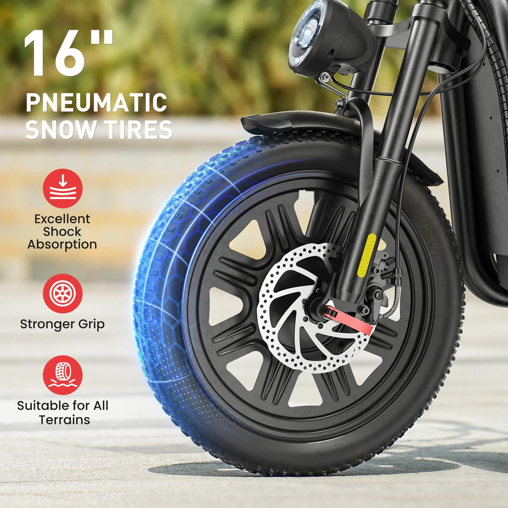 Electric Scooter with Seat